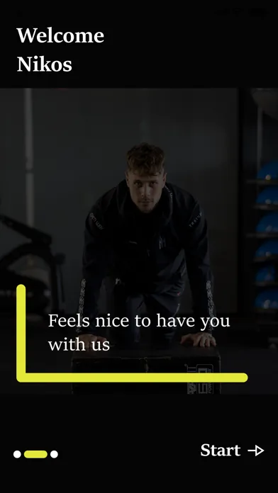 Screenshot di GymWay