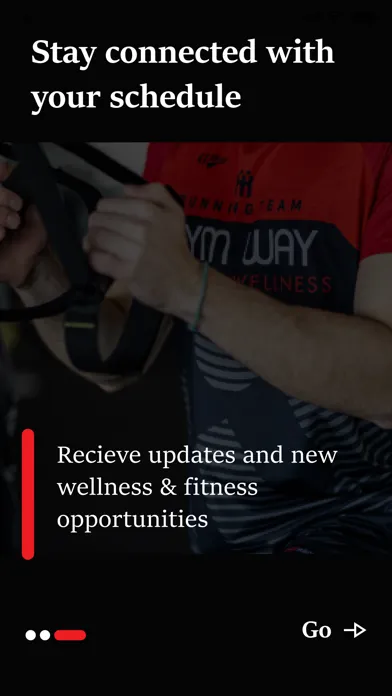 Screenshot di GymWay