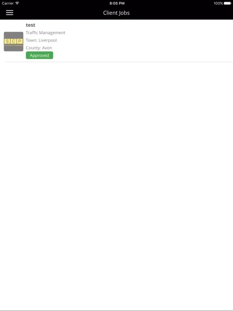 Site Contract Personnel iPad 应用截图
