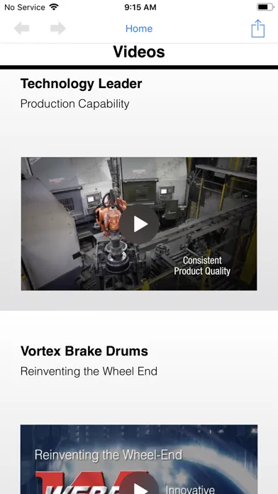 Capturas de pantalla de Webb Wheel Products