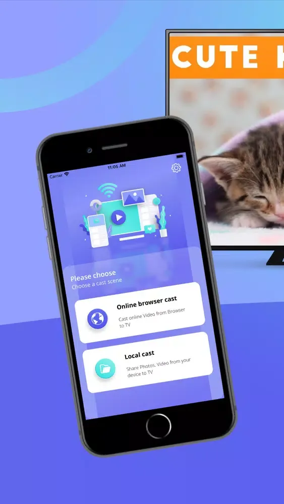 Web Cast Video | Browser to TV应用截图