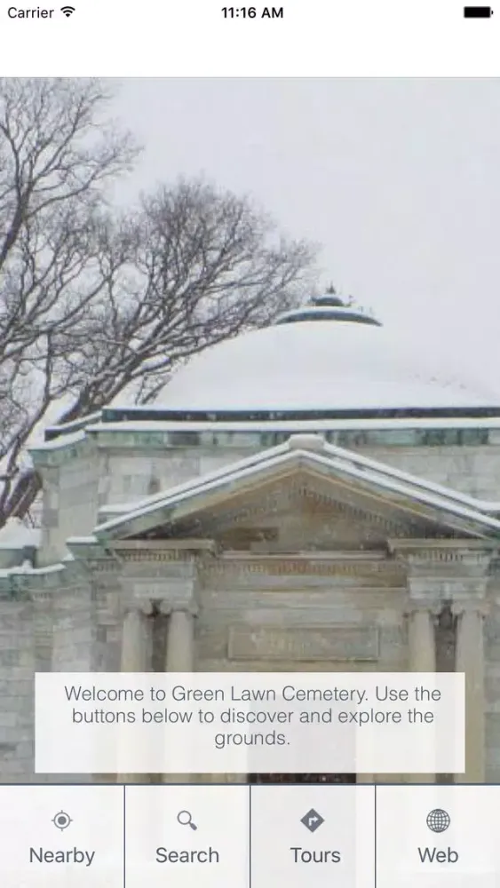 Capturas de tela do Green Lawn Cemetery