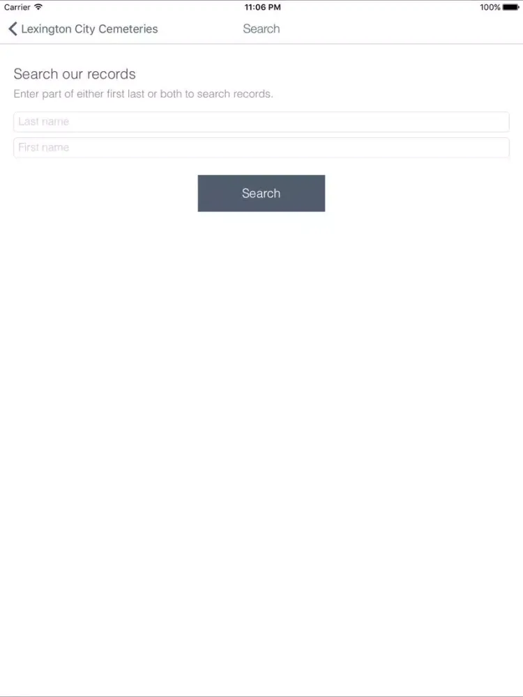 Zrzuty ekranu Lexington City iPad 