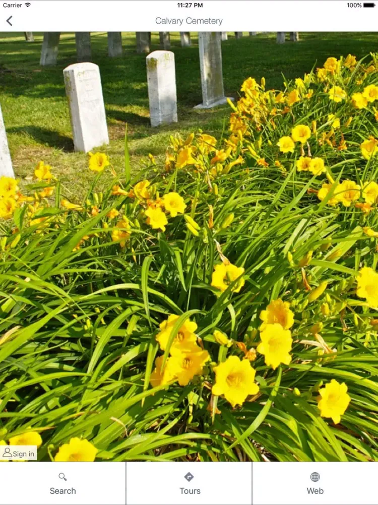 Norfolk City Cemeteries iPad  Screenshots