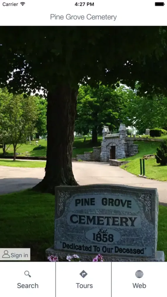 Capturas de pantalla de Pine Grove Cemetery