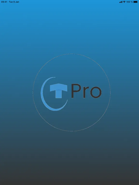 ภาพหน้าจอของ TransitPro iPad 