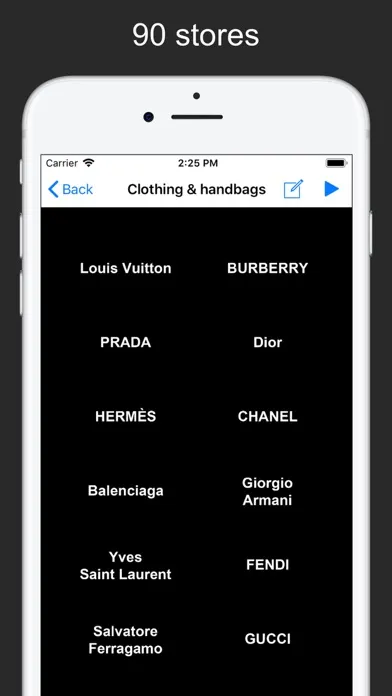 Paris Luxury - Shopping guide应用截图