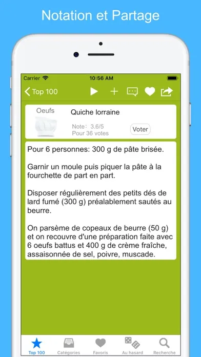 Recettes de cuisine (12000) Screenshots