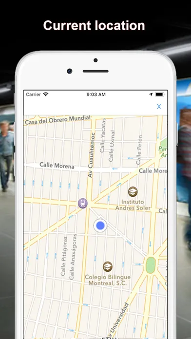 Ảnh chụp màn hình của Metro MX - Mexico y Monterrey