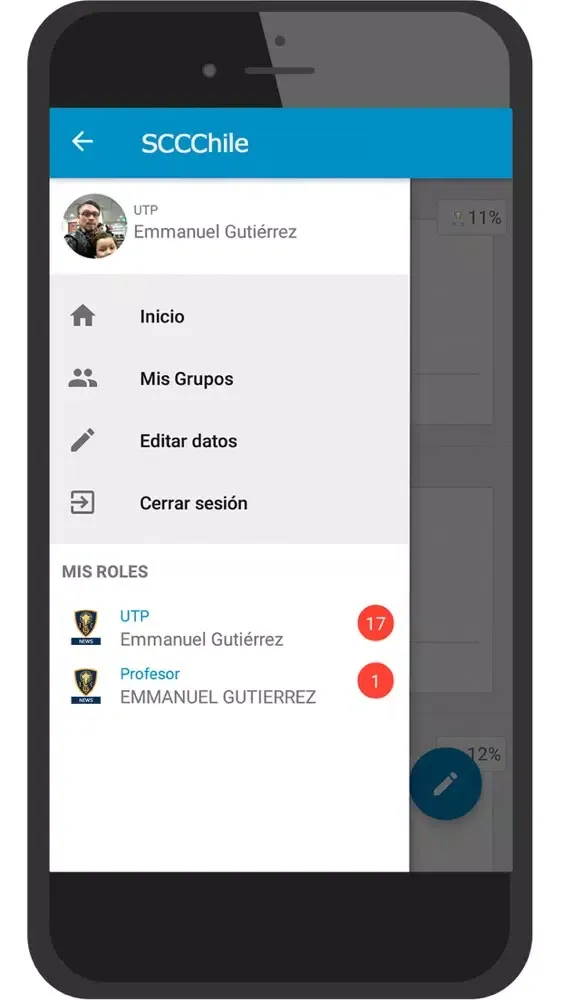 Ảnh chụp màn hình của SCCChile