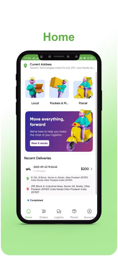 تصاویر Green Moves-Parcel & Logistics