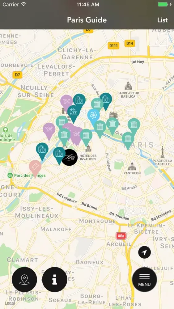 Hotel Ares Paris Screenshots