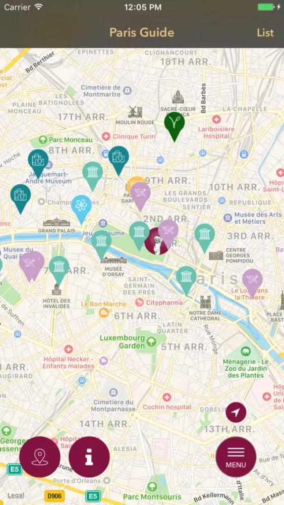 Capturas de tela do Hotel Louvre Bons Enfants Paris