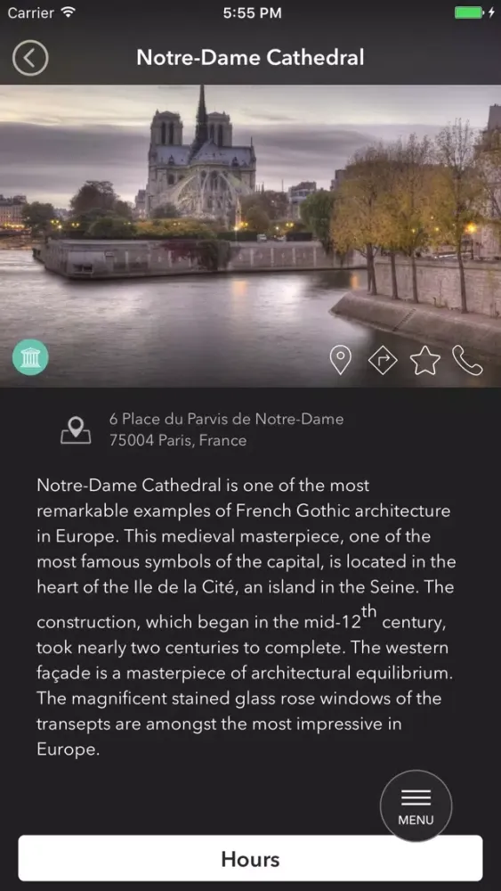 Ảnh chụp màn hình của Hotel Royal Cardinal Paris