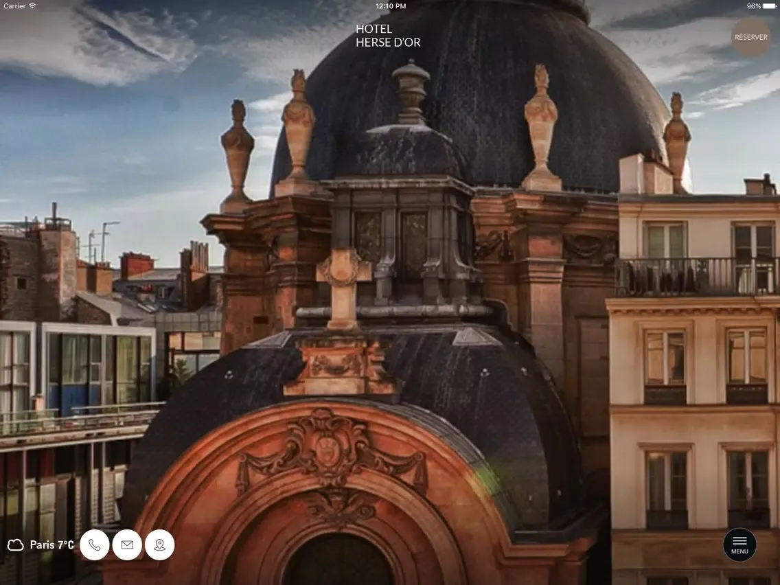 Hotel de la Herse d'Or iPad 应用截图