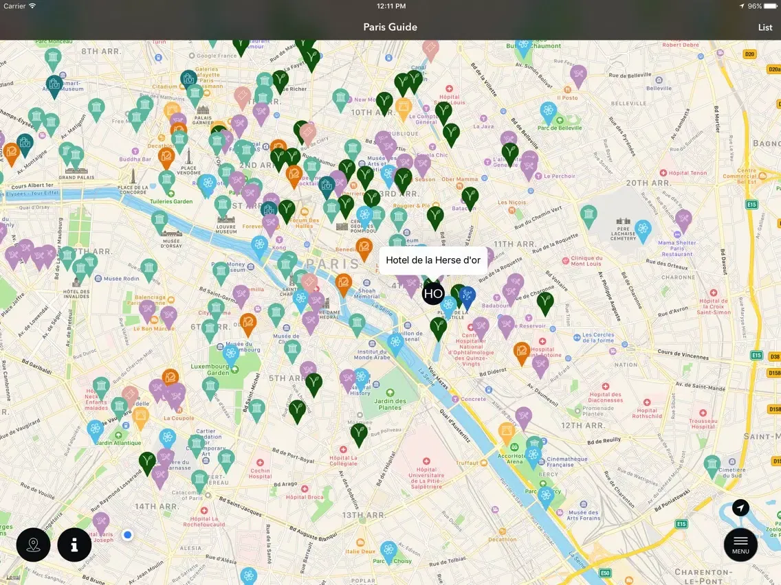 Hotel de la Herse d'Or iPad 应用截图