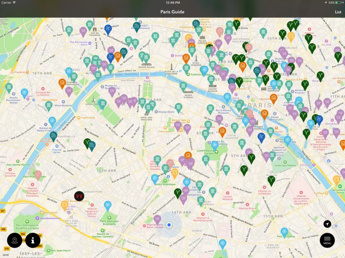 Vice Versa Hotel Paris iPad  স্ক্রিনশট