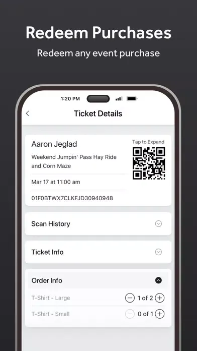 TicketSpice স্ক্রিনশট