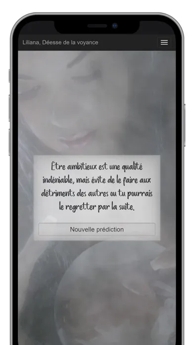 Screenshot di Liliana, déesse de la voyance