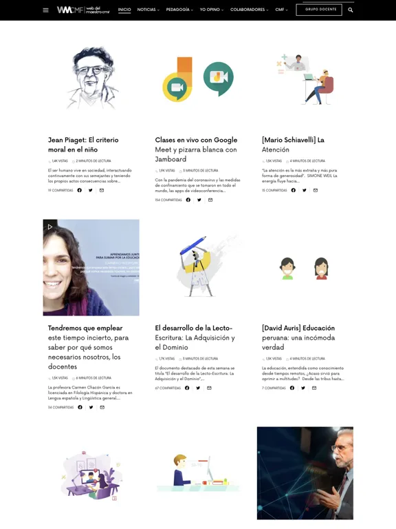 Web del Maestro CMF | 2022 iPad 應用截圖