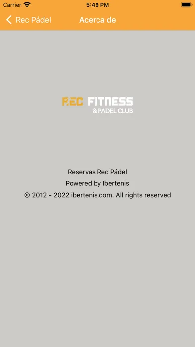 Скриншоты Reservas Rec Pádel