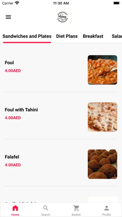 Mama Food | ماما فود应用截图