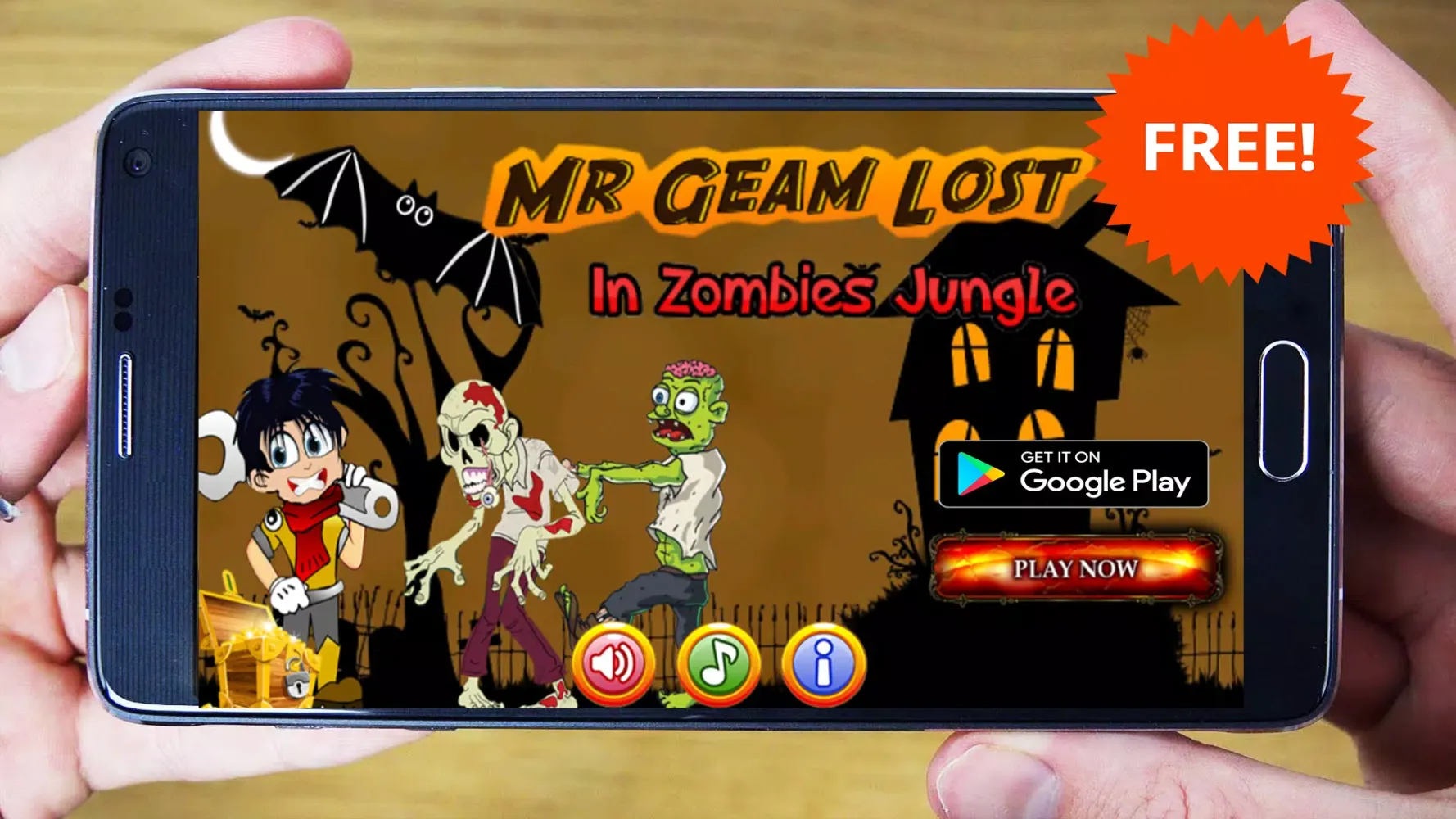 Capturas de pantalla de Mr-Geam Lost in Zombies Jungle