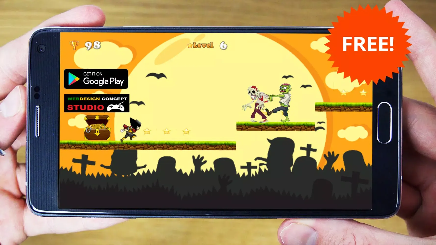 Capturas de pantalla de Mr-Geam Lost in Zombies Jungle