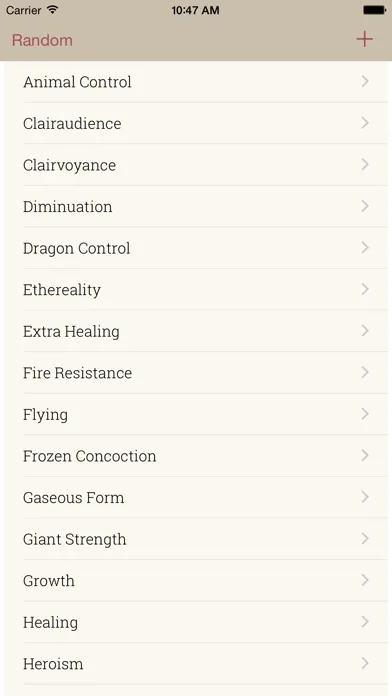 Potions Generator应用截图