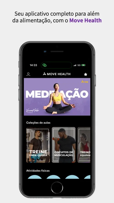 Скриншоты WebDiet para pacientes