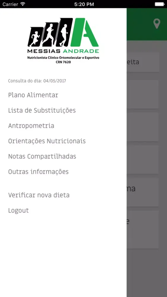 Capturas de pantalla de Messias Andrade Nutricionista Ortomolecular