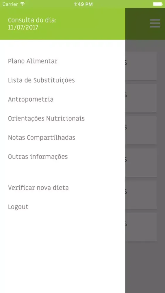 Tangkapan layar Dr. Paulo Sakuma - App para pacientes