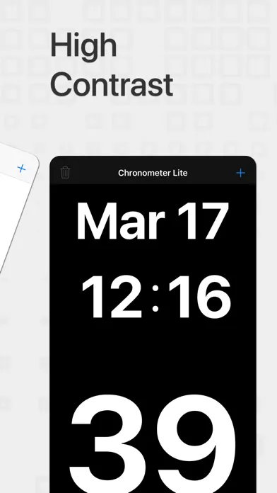 Chronometer Lite スクリーンショット