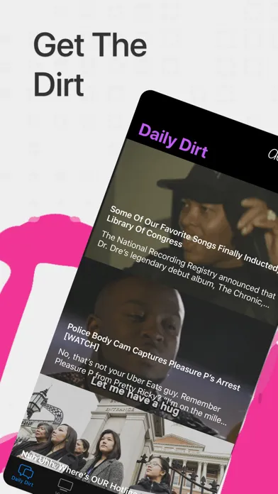 Capturas de tela do Daily Dirt