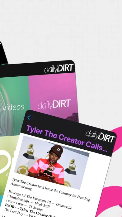 Capturas de tela do Daily Dirt