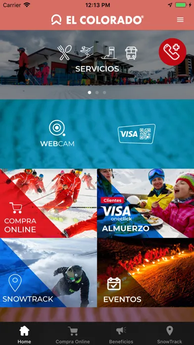 Capturas de pantalla de El Colorado Centro Ski Chile