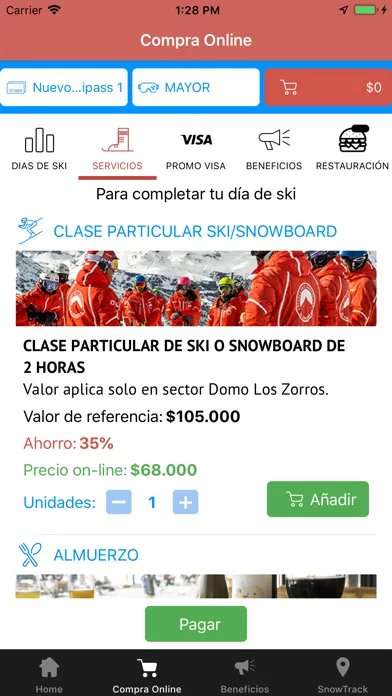 Capturas de pantalla de El Colorado Centro Ski Chile