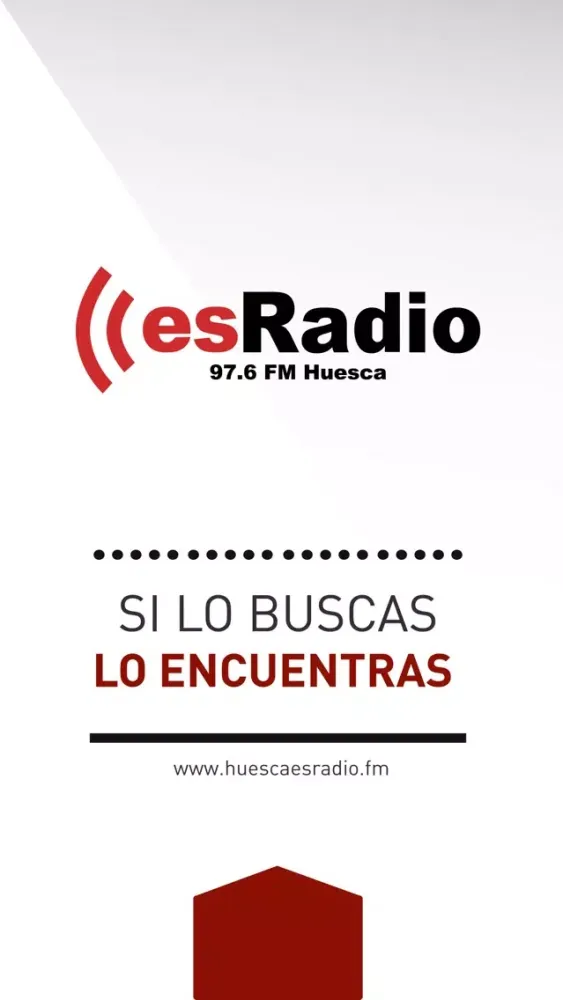 Capturas de tela do esRadio Huesca