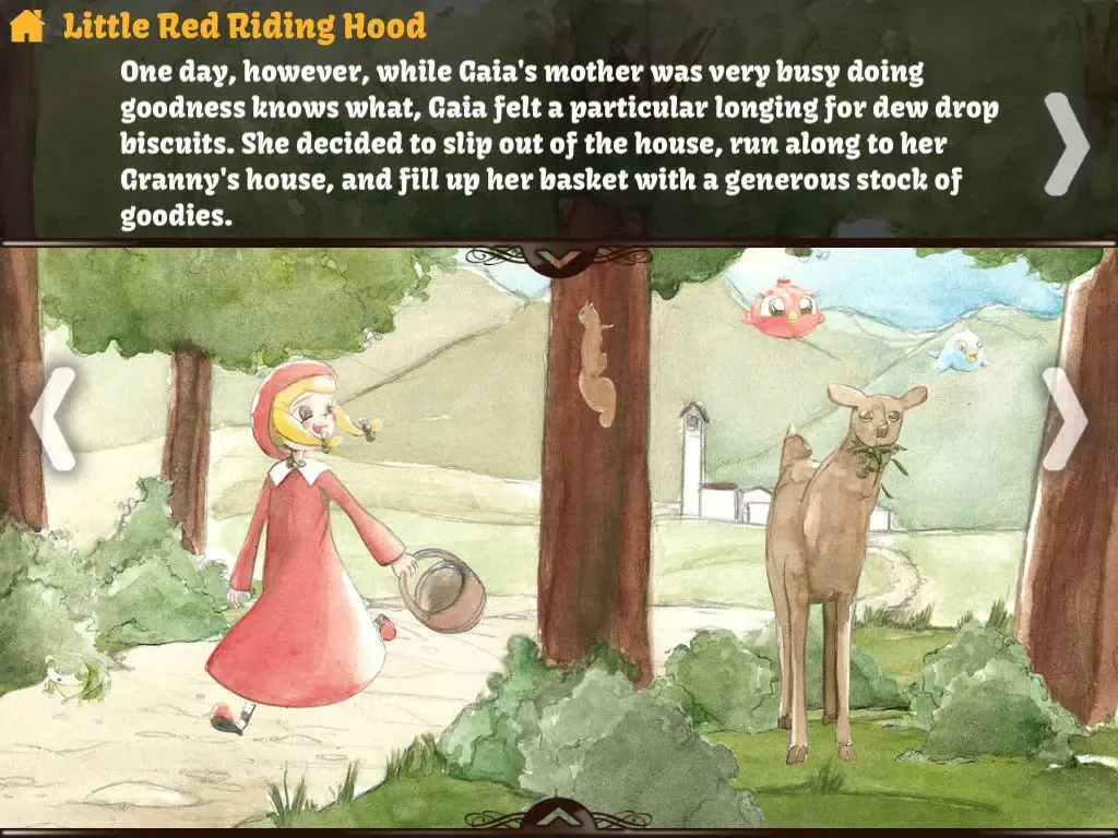 Capturas de tela do Little Red Riding Hood – Free iPad 