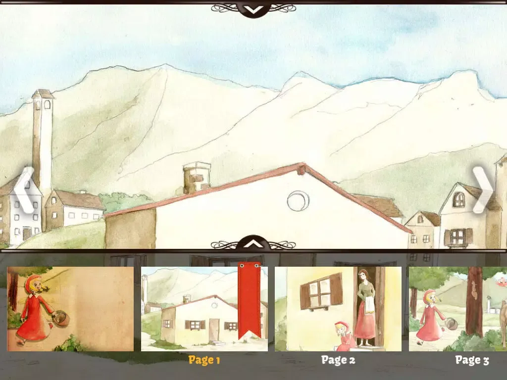 Capturas de tela do Little Red Riding Hood – Free iPad 