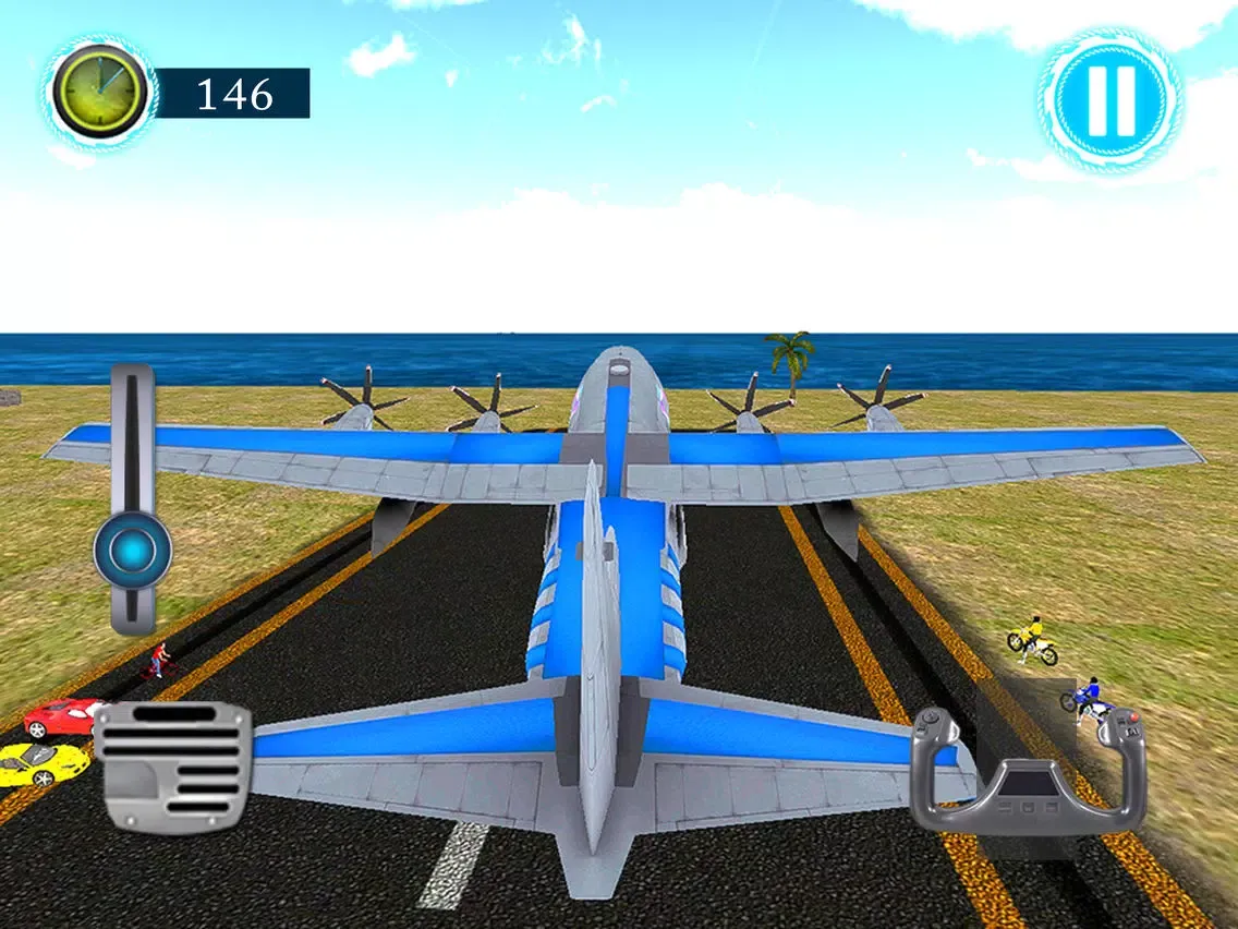 Cargo Airplane Transporter 3D iPad  Screenshots