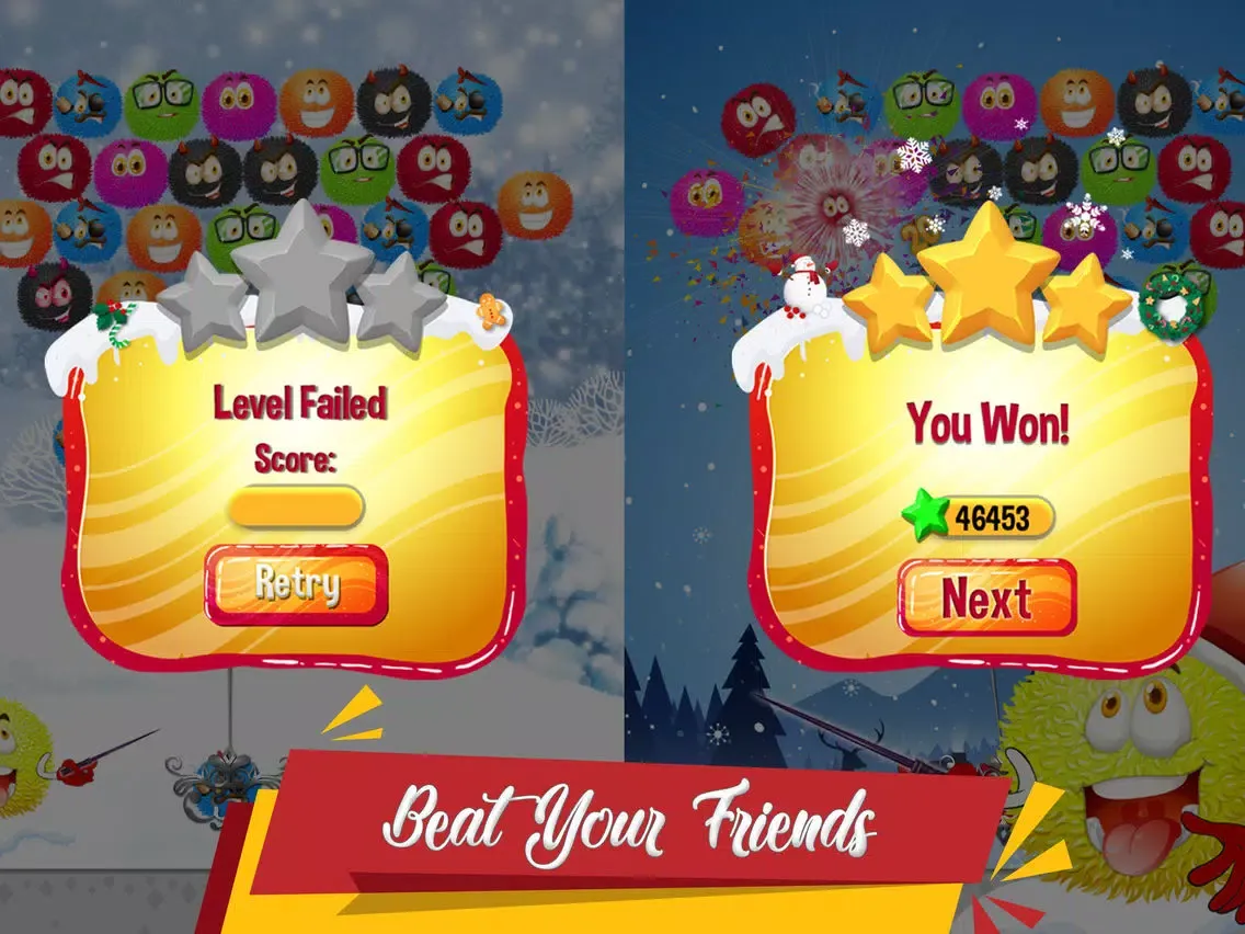 angry bubble crush multiplayer iPad  Screenshots