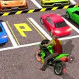 Motocross Stunt Bike Parking