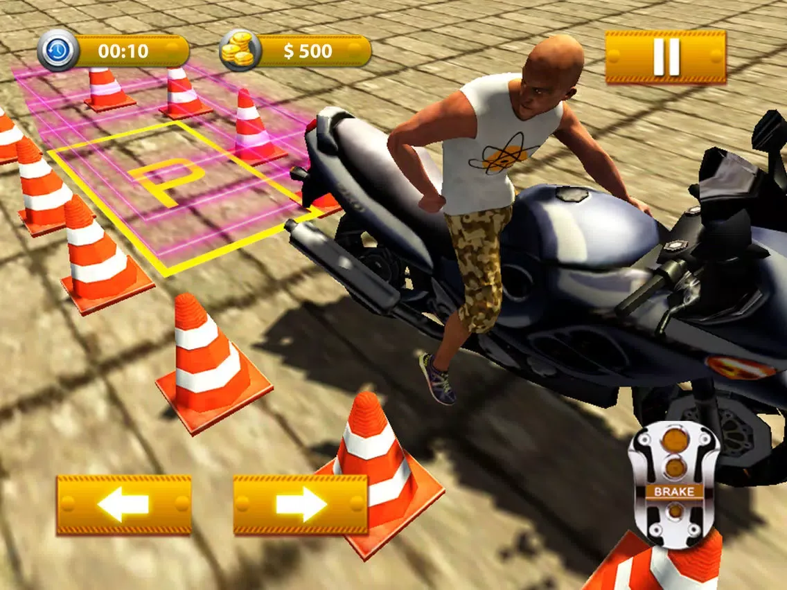 Capturas de pantalla de Motocross Stunt Bike Parking iPad 
