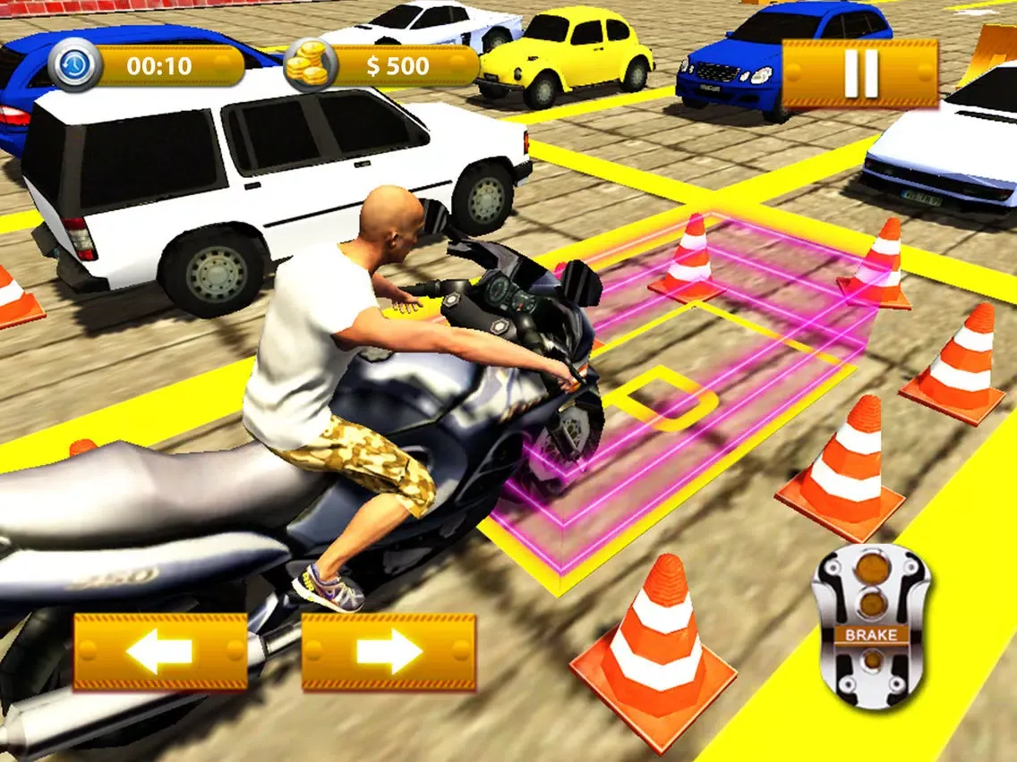 Capturas de pantalla de Motocross Stunt Bike Parking iPad 