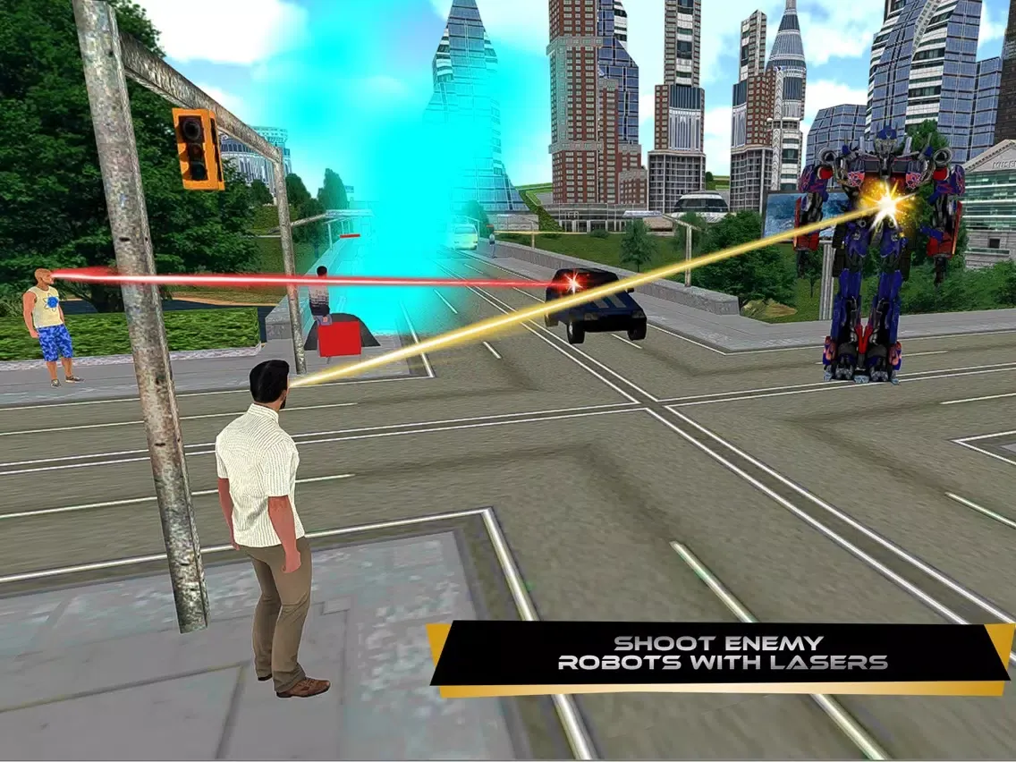 Capturas de tela do Ultimate war robot fighting iPad