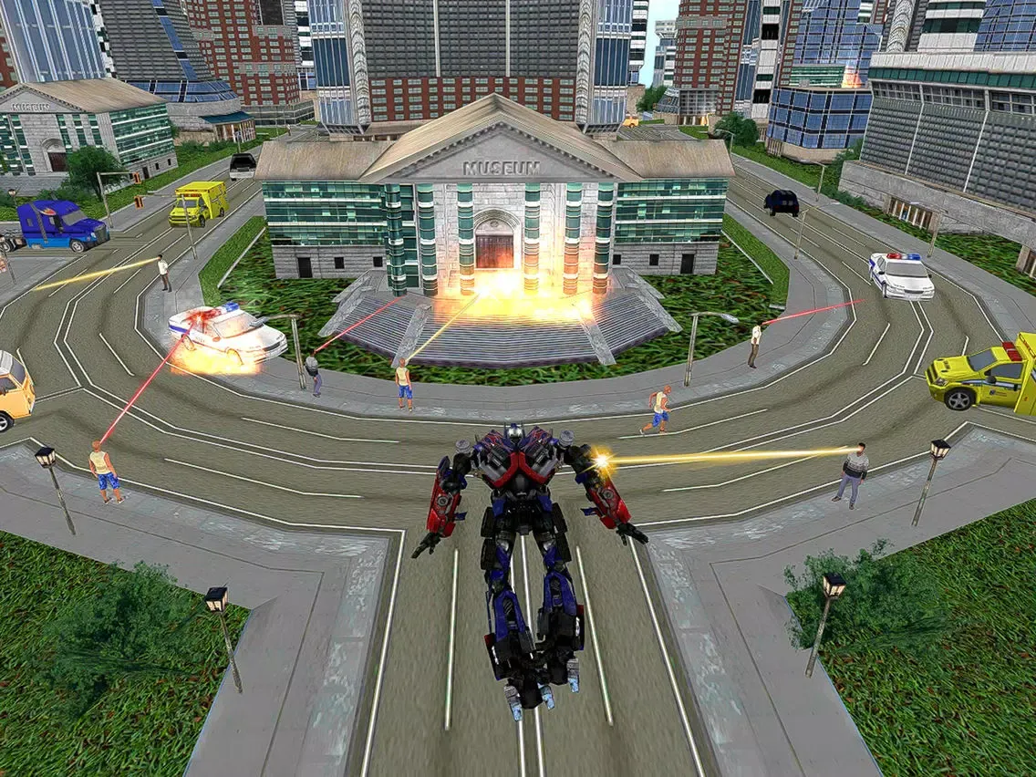 Capturas de tela do Ultimate war robot fighting iPad