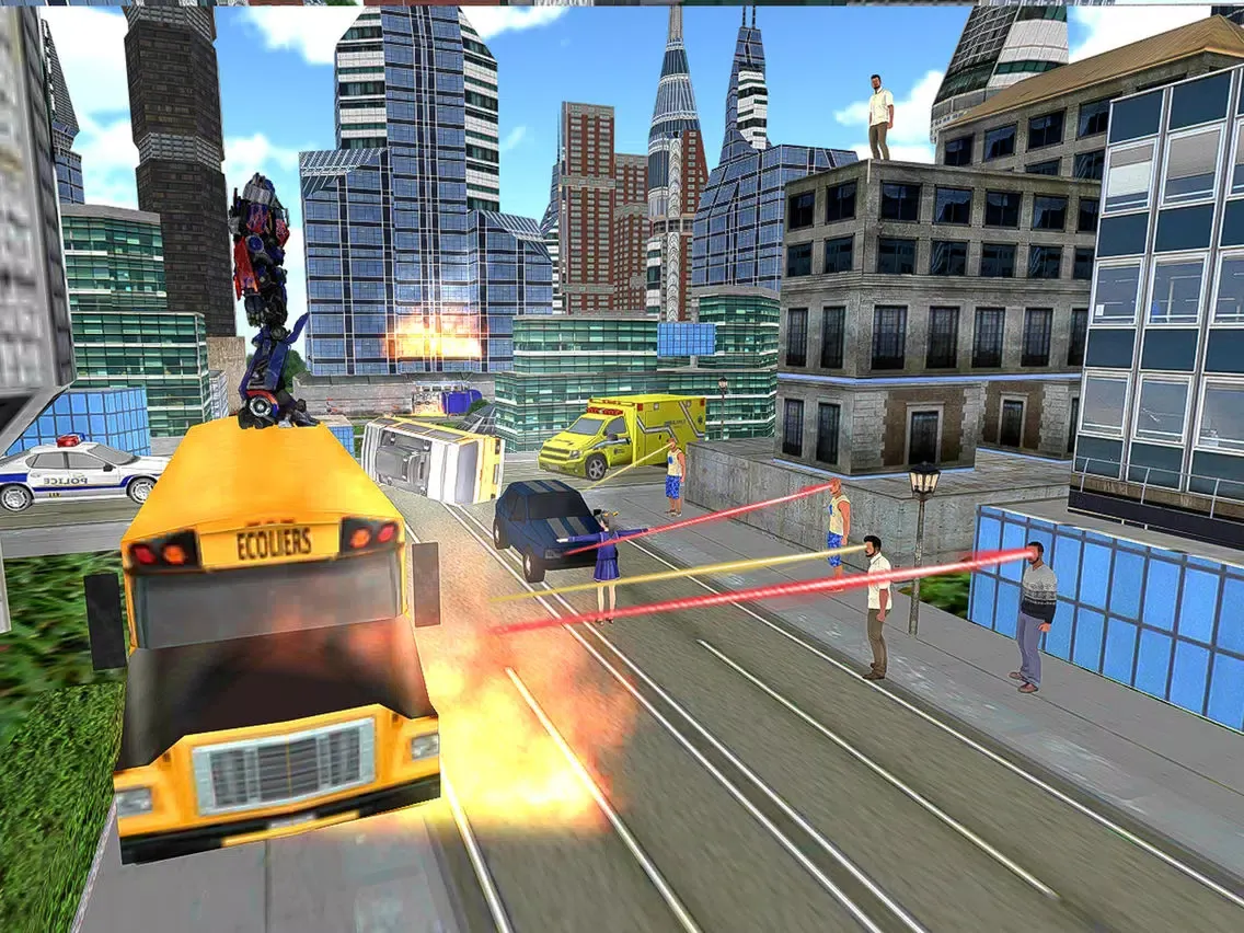 Capturas de tela do Ultimate war robot fighting iPad