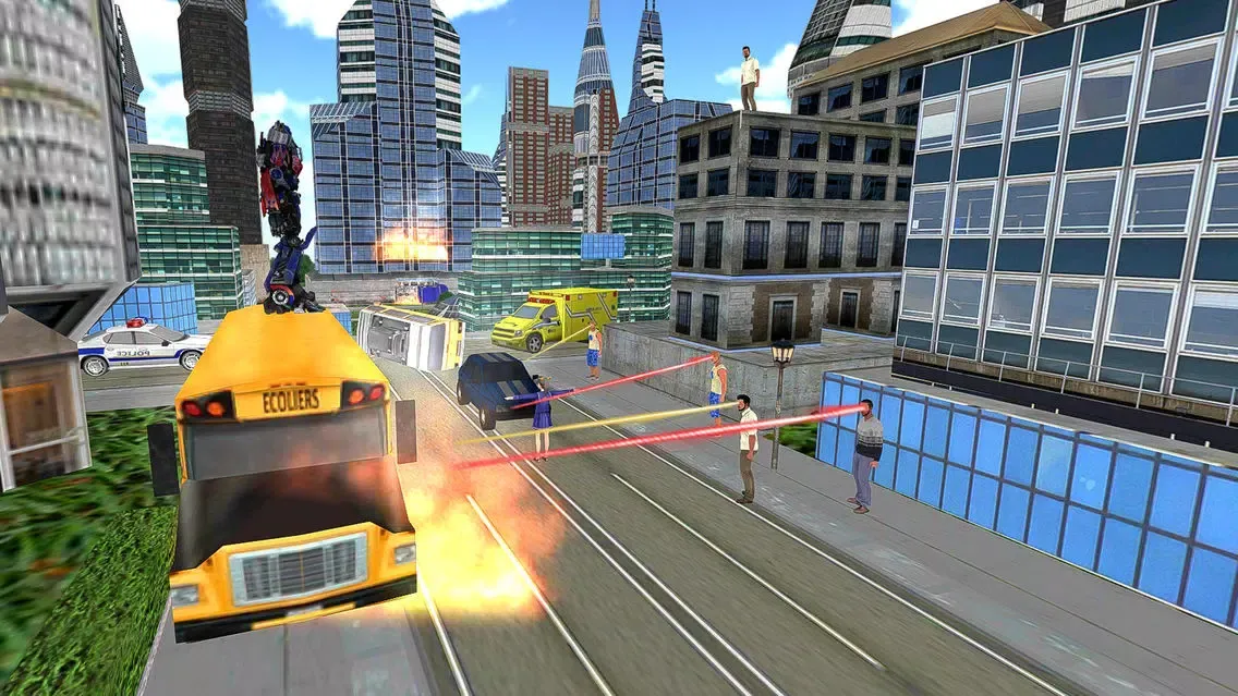 Capturas de tela do Ultimate war robot fighting