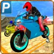 SuperBike Stunt Drive: Parking